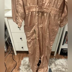 Abraxas pants jumpsuit gold